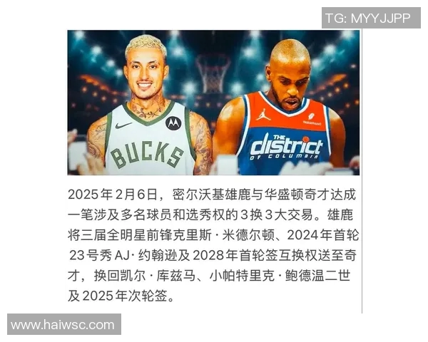 雄鹿兜售库兹马寻求升级侧翼！对手球队有意付出选秀权或互换权